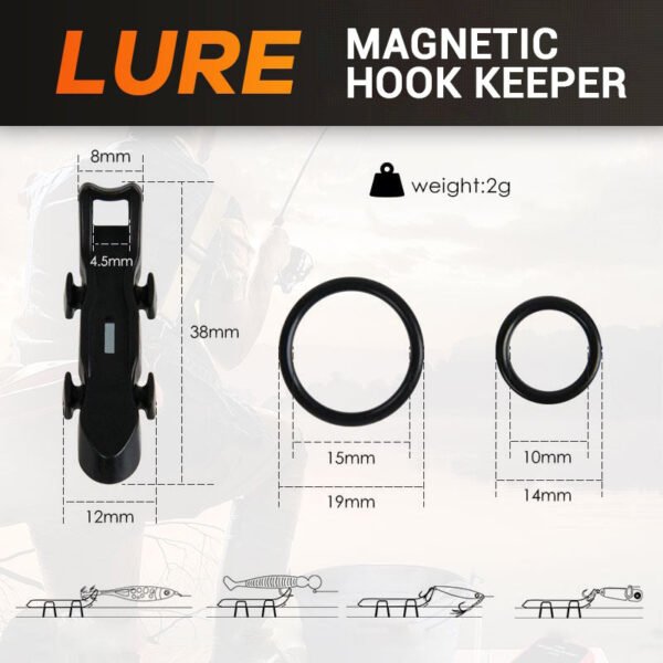 Magnetic Fishing Hook Keeper Lure Accessory - Image 8