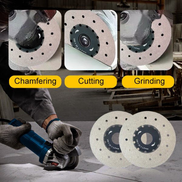 🔥Professional Cutting🔥Porous Widened Cutting Blade for Stone Ceramic - Image 2